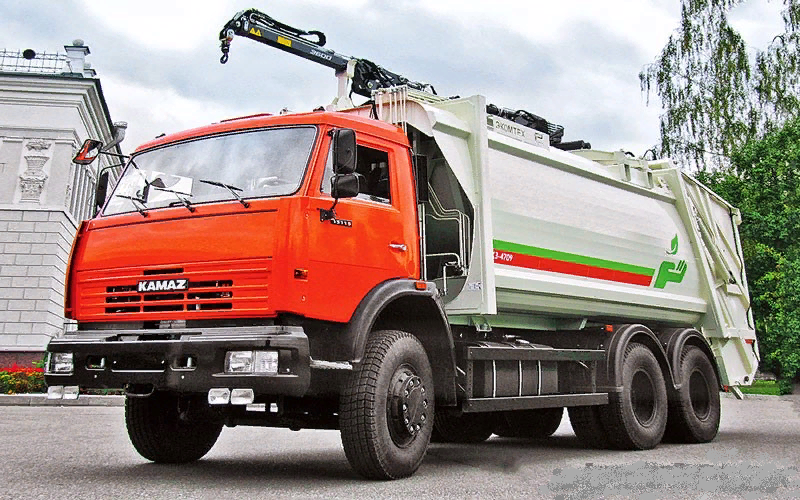 мусоровоз на шасси HINO